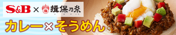 エスビー食品×揖保乃糸　そうめん×カレー特集