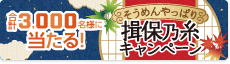 そうめんやっぱり揖保乃糸キャンペーン
