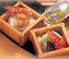 海鮮蒸し寿司