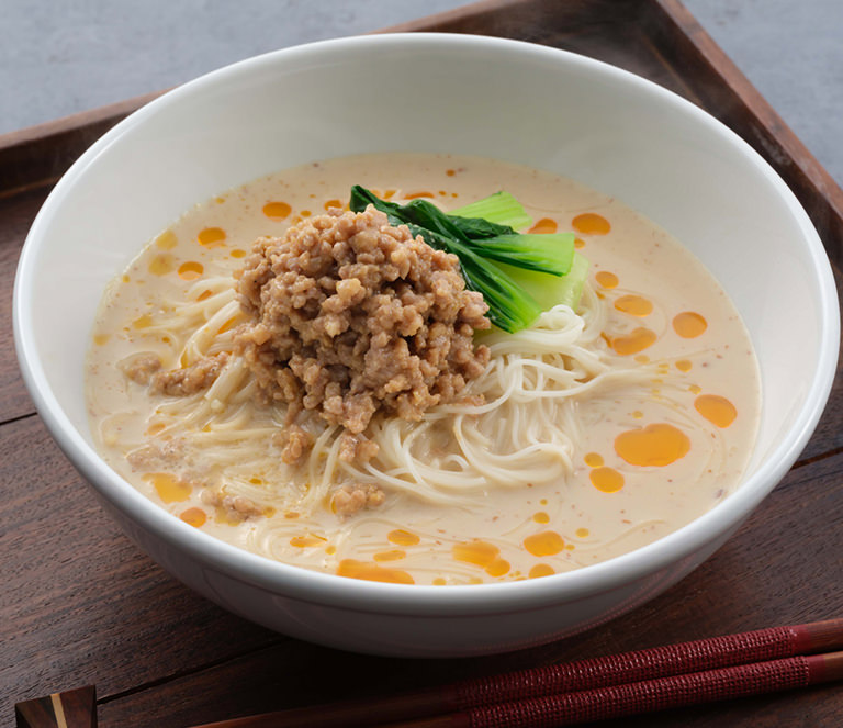 豆乳担々そうめん