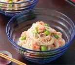 枝豆入り明太マヨそうめん小鉢