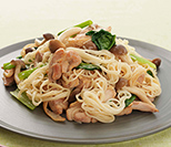 ガリバタチキンそうめん