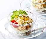 ツナカレーサラダそうめん