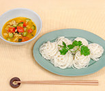 鶏トマのスパイシーつけ麺
